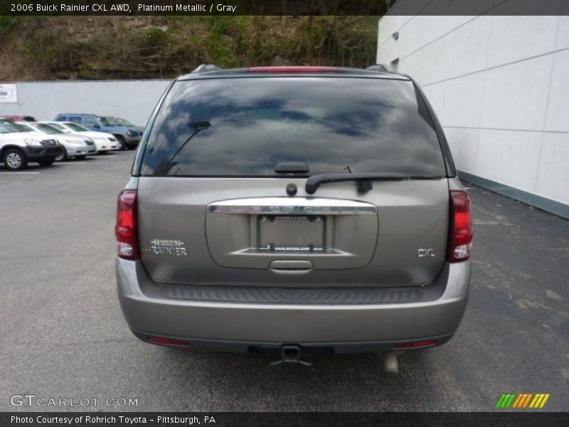 Platinum Metallic / Gray 2006 Buick Rainier CXL AWD