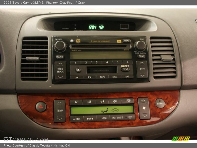 Phantom Gray Pearl / Gray 2005 Toyota Camry XLE V6