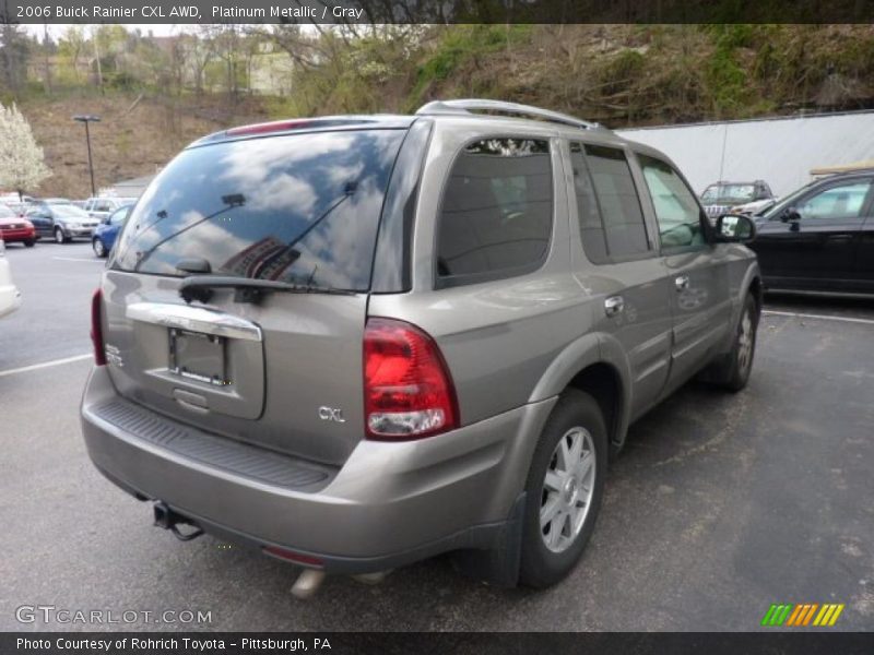 Platinum Metallic / Gray 2006 Buick Rainier CXL AWD