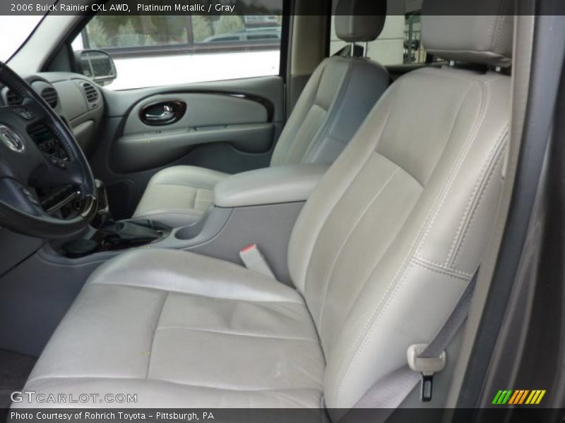 Platinum Metallic / Gray 2006 Buick Rainier CXL AWD