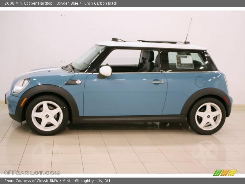  2008 Cooper Hardtop Oxygen Blue