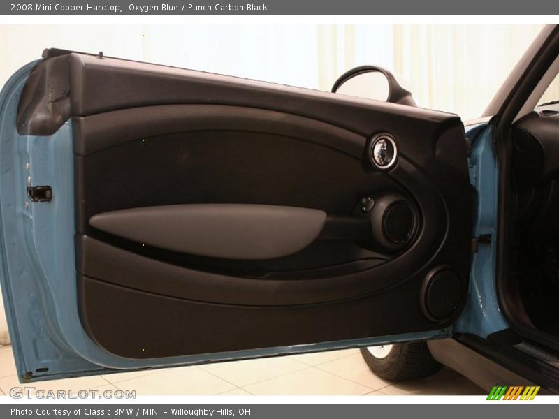 Oxygen Blue / Punch Carbon Black 2008 Mini Cooper Hardtop
