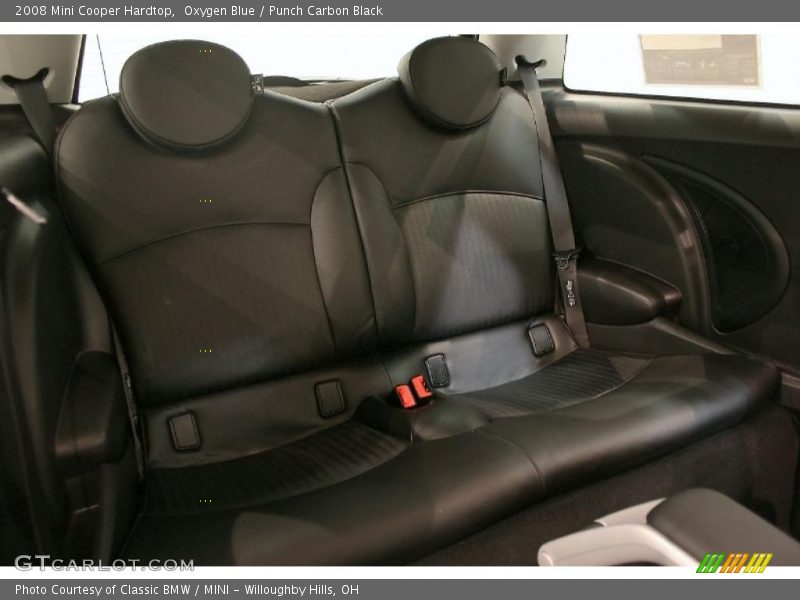  2008 Cooper Hardtop Punch Carbon Black Interior