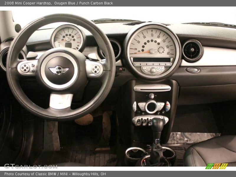 Dashboard of 2008 Cooper Hardtop
