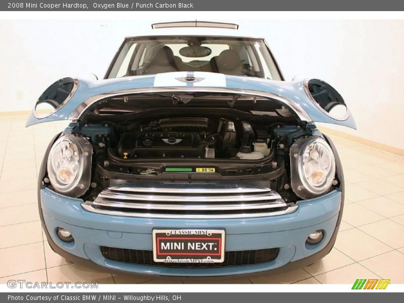 Oxygen Blue / Punch Carbon Black 2008 Mini Cooper Hardtop