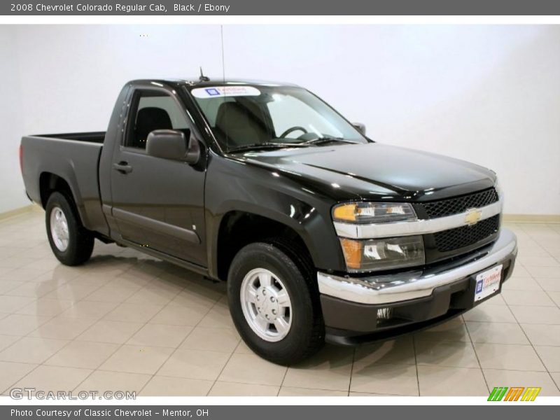 Black / Ebony 2008 Chevrolet Colorado Regular Cab