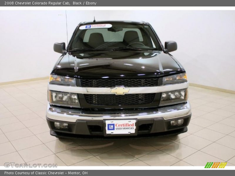 Black / Ebony 2008 Chevrolet Colorado Regular Cab