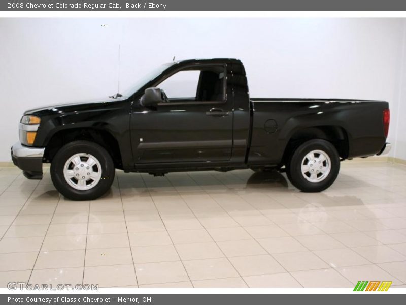 Black / Ebony 2008 Chevrolet Colorado Regular Cab