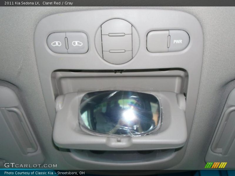 Claret Red / Gray 2011 Kia Sedona LX