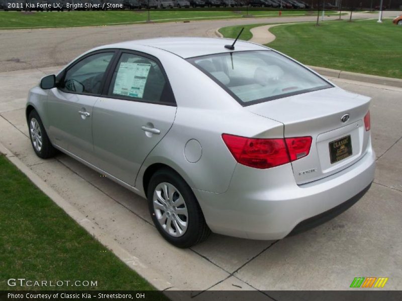 Bright Silver / Stone 2011 Kia Forte LX