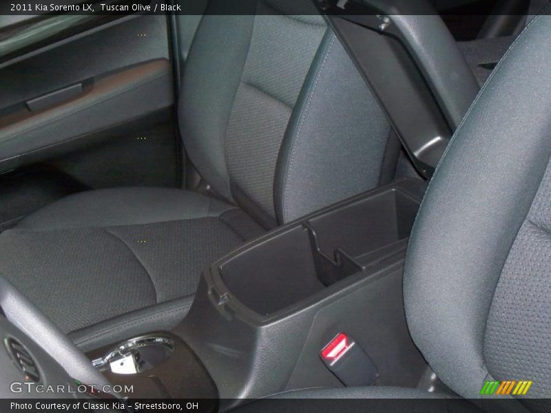 Tuscan Olive / Black 2011 Kia Sorento LX