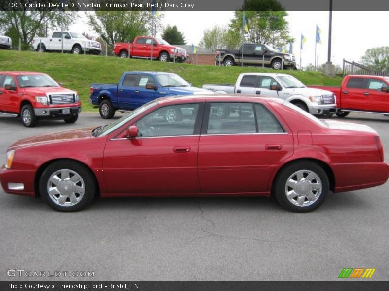  2001 DeVille DTS Sedan Crimson Pearl Red