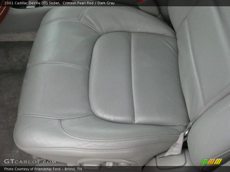 Crimson Pearl Red / Dark Gray 2001 Cadillac DeVille DTS Sedan