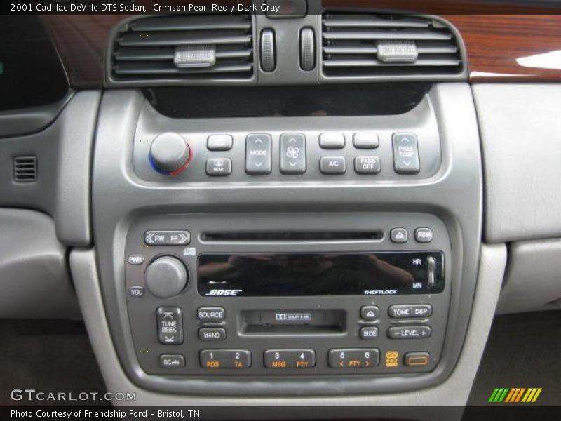 Controls of 2001 DeVille DTS Sedan