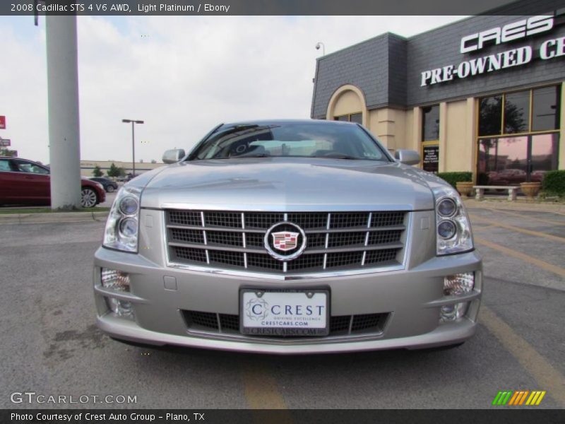 Light Platinum / Ebony 2008 Cadillac STS 4 V6 AWD