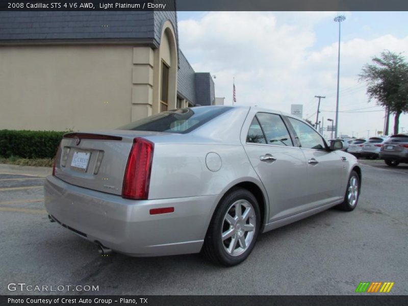 Light Platinum / Ebony 2008 Cadillac STS 4 V6 AWD