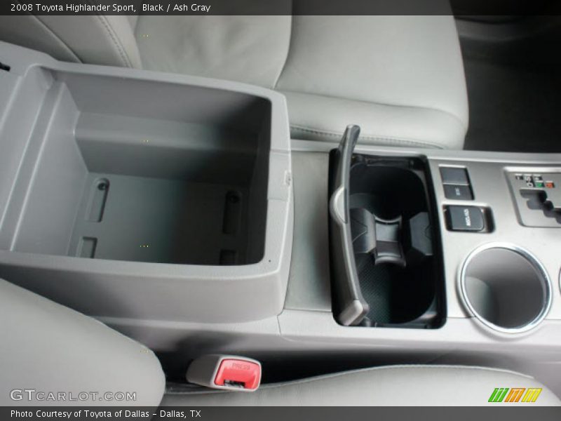 Black / Ash Gray 2008 Toyota Highlander Sport