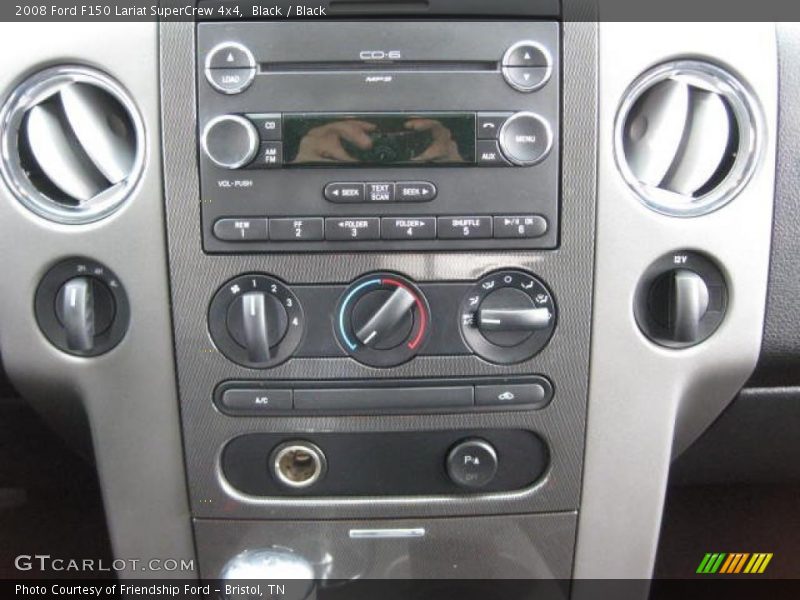 Black / Black 2008 Ford F150 Lariat SuperCrew 4x4