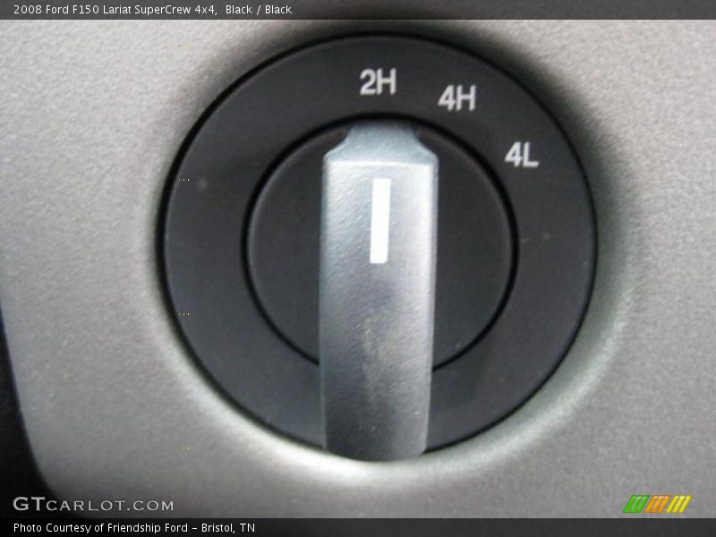 Black / Black 2008 Ford F150 Lariat SuperCrew 4x4