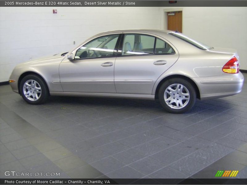 Desert Silver Metallic / Stone 2005 Mercedes-Benz E 320 4Matic Sedan