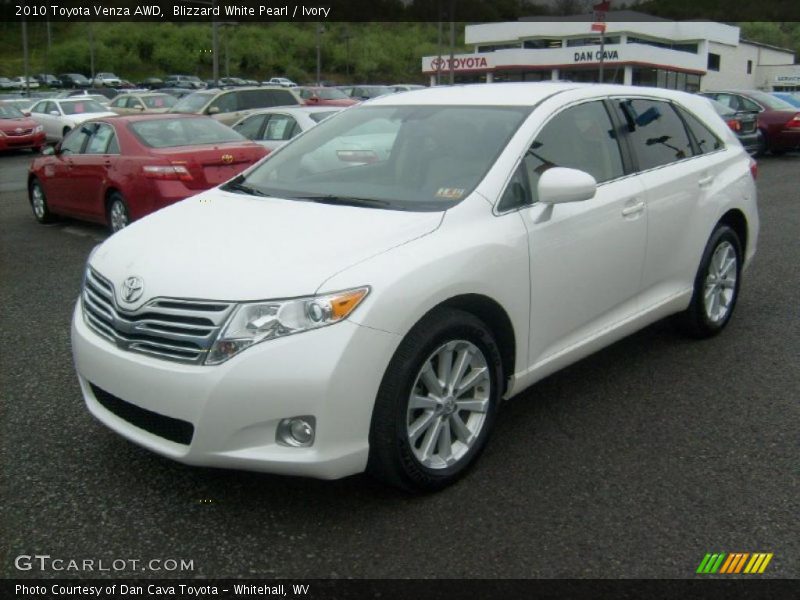Blizzard White Pearl / Ivory 2010 Toyota Venza AWD