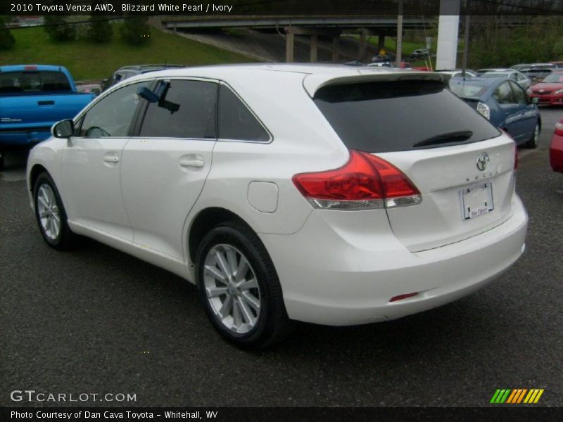 Blizzard White Pearl / Ivory 2010 Toyota Venza AWD