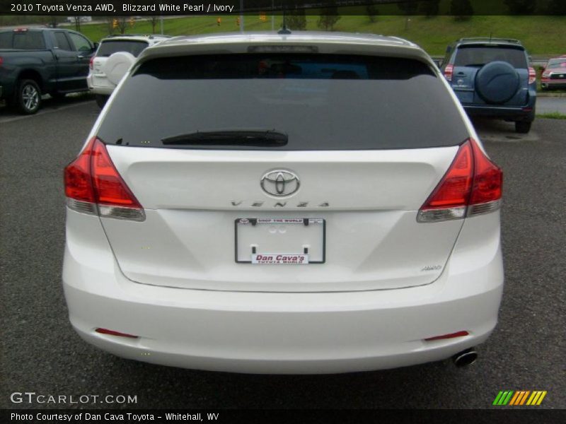 Blizzard White Pearl / Ivory 2010 Toyota Venza AWD