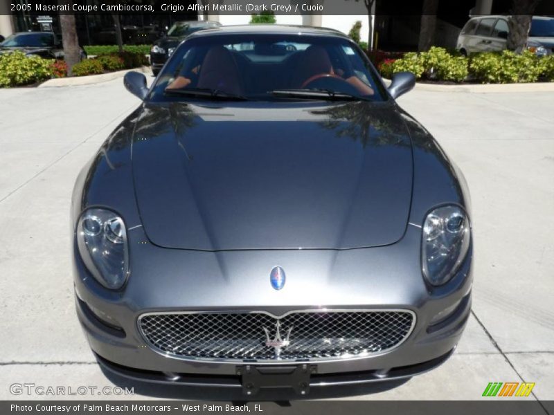 Grigio Alfieri Metallic (Dark Grey) / Cuoio 2005 Maserati Coupe Cambiocorsa