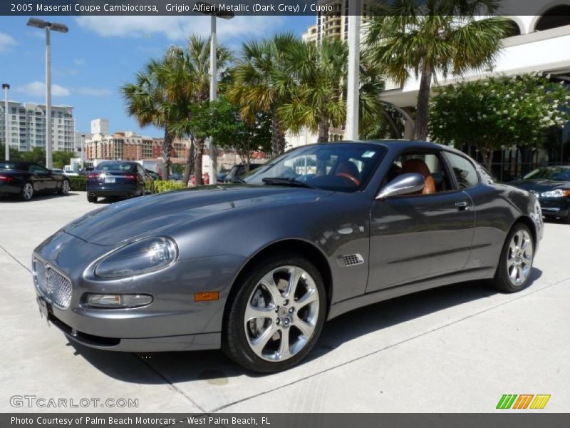 Grigio Alfieri Metallic (Dark Grey) / Cuoio 2005 Maserati Coupe Cambiocorsa