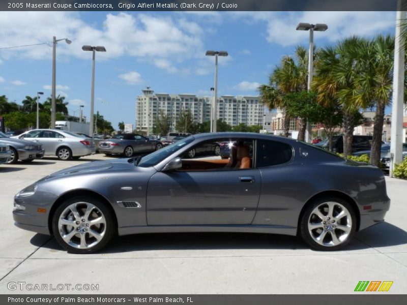 Grigio Alfieri Metallic (Dark Grey) / Cuoio 2005 Maserati Coupe Cambiocorsa