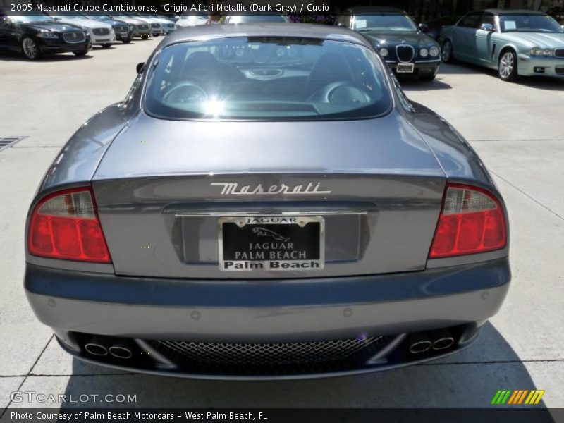 Grigio Alfieri Metallic (Dark Grey) / Cuoio 2005 Maserati Coupe Cambiocorsa