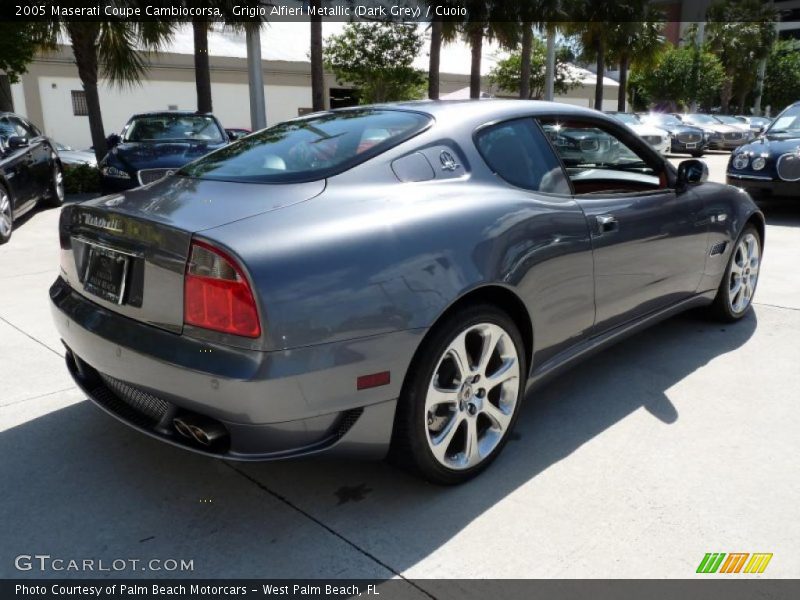 Grigio Alfieri Metallic (Dark Grey) / Cuoio 2005 Maserati Coupe Cambiocorsa