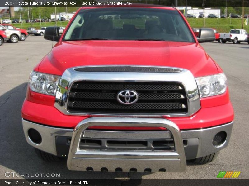Radiant Red / Graphite Gray 2007 Toyota Tundra SR5 CrewMax 4x4