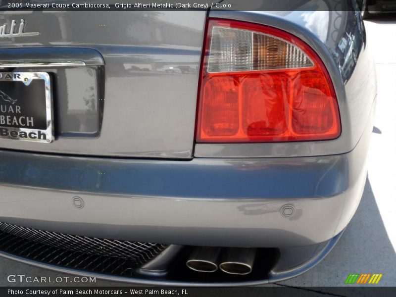 Grigio Alfieri Metallic (Dark Grey) / Cuoio 2005 Maserati Coupe Cambiocorsa