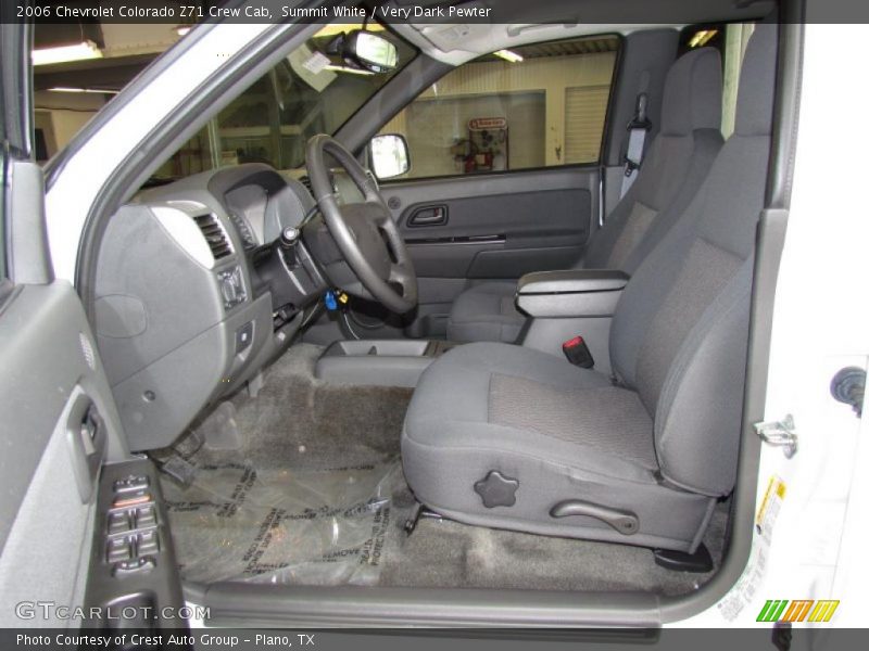 Summit White / Very Dark Pewter 2006 Chevrolet Colorado Z71 Crew Cab