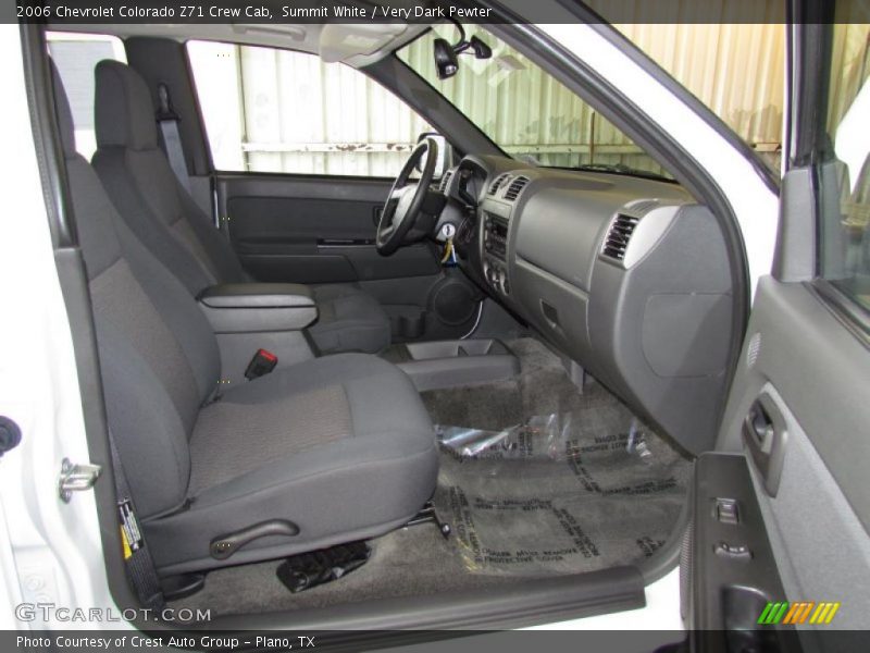 Summit White / Very Dark Pewter 2006 Chevrolet Colorado Z71 Crew Cab