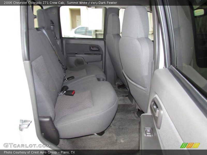 Summit White / Very Dark Pewter 2006 Chevrolet Colorado Z71 Crew Cab