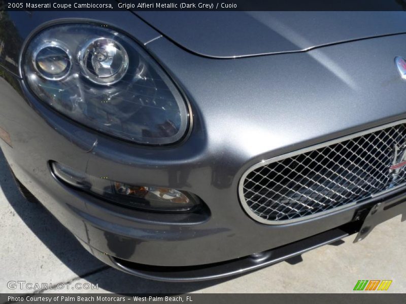 Grigio Alfieri Metallic (Dark Grey) / Cuoio 2005 Maserati Coupe Cambiocorsa