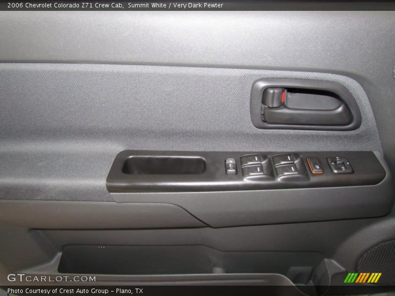 Summit White / Very Dark Pewter 2006 Chevrolet Colorado Z71 Crew Cab
