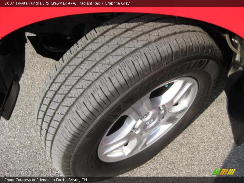 Radiant Red / Graphite Gray 2007 Toyota Tundra SR5 CrewMax 4x4