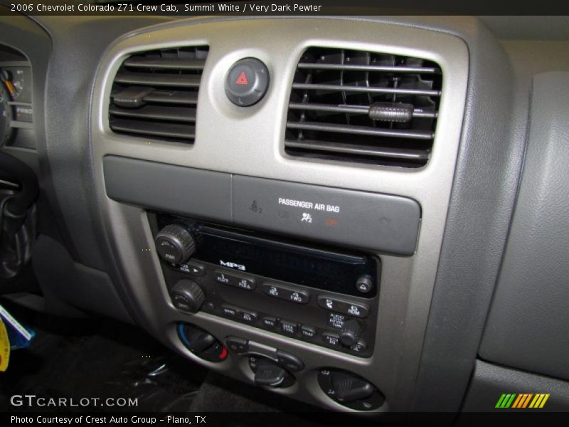 Summit White / Very Dark Pewter 2006 Chevrolet Colorado Z71 Crew Cab