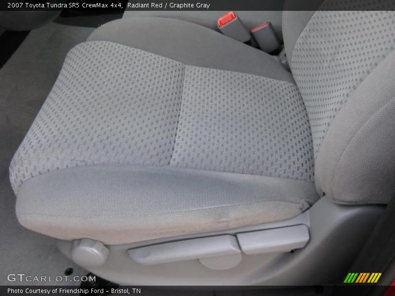 Radiant Red / Graphite Gray 2007 Toyota Tundra SR5 CrewMax 4x4