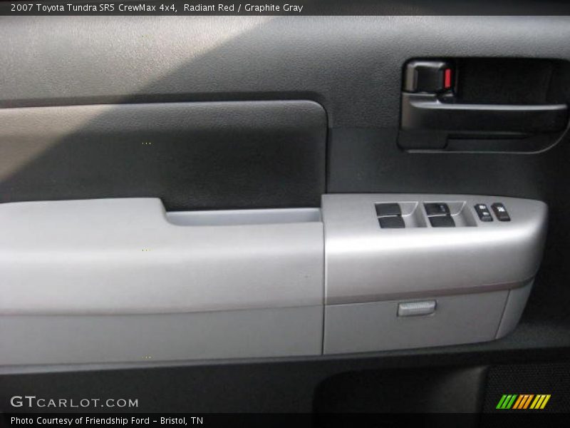 Radiant Red / Graphite Gray 2007 Toyota Tundra SR5 CrewMax 4x4