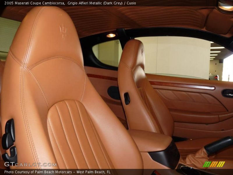 Grigio Alfieri Metallic (Dark Grey) / Cuoio 2005 Maserati Coupe Cambiocorsa