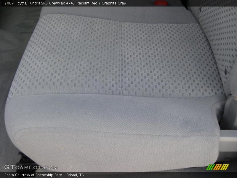 Radiant Red / Graphite Gray 2007 Toyota Tundra SR5 CrewMax 4x4
