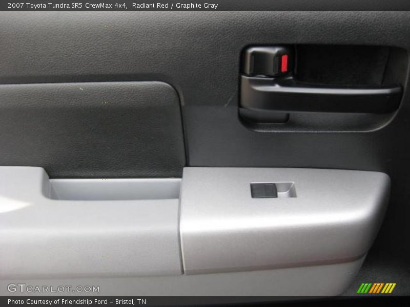 Radiant Red / Graphite Gray 2007 Toyota Tundra SR5 CrewMax 4x4