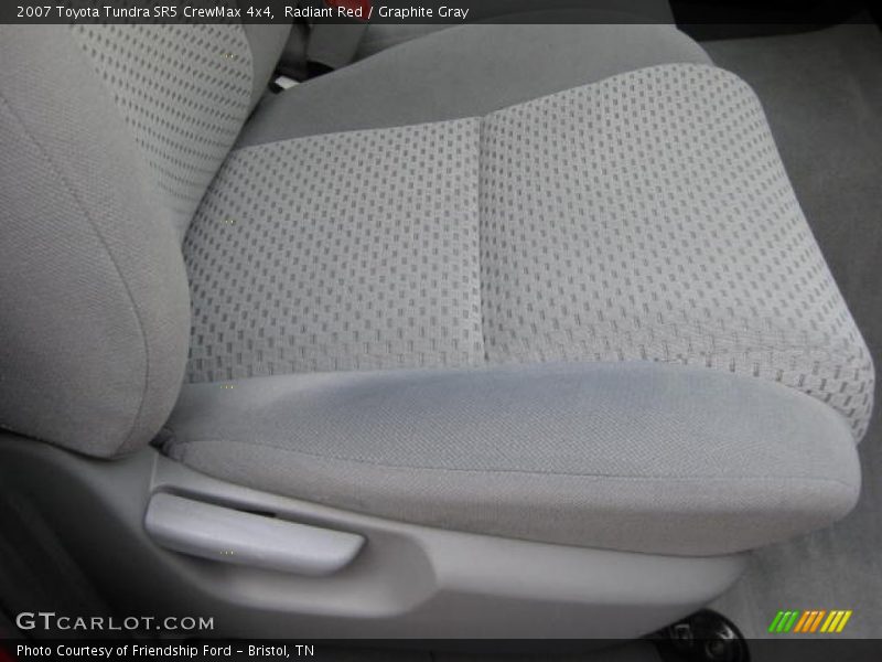 Radiant Red / Graphite Gray 2007 Toyota Tundra SR5 CrewMax 4x4
