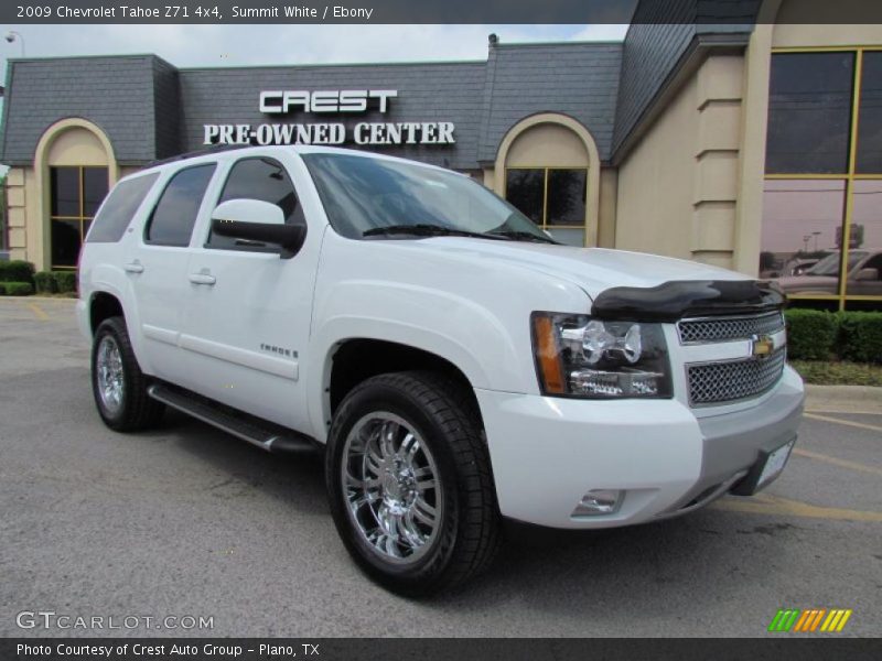 Summit White / Ebony 2009 Chevrolet Tahoe Z71 4x4