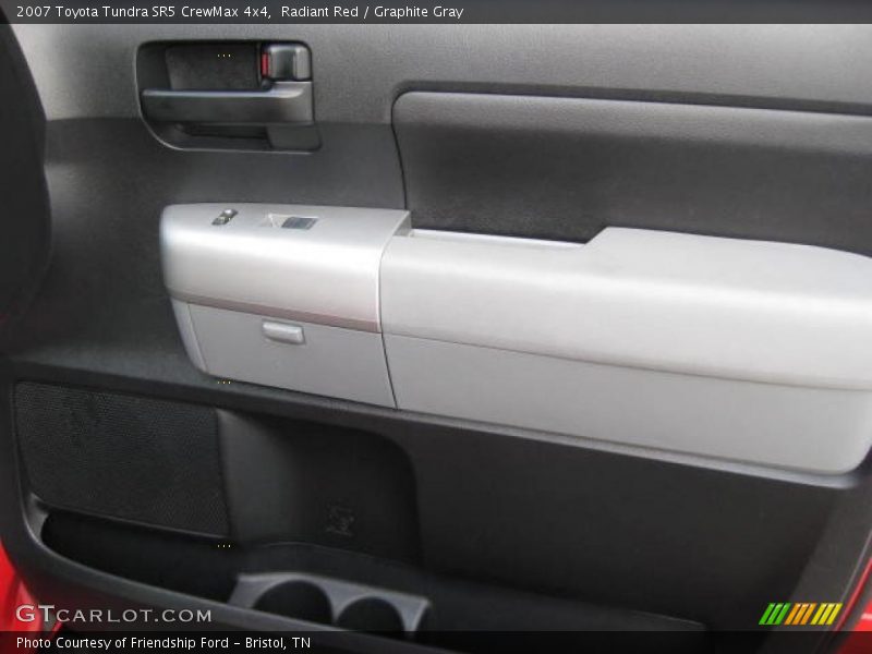 Radiant Red / Graphite Gray 2007 Toyota Tundra SR5 CrewMax 4x4