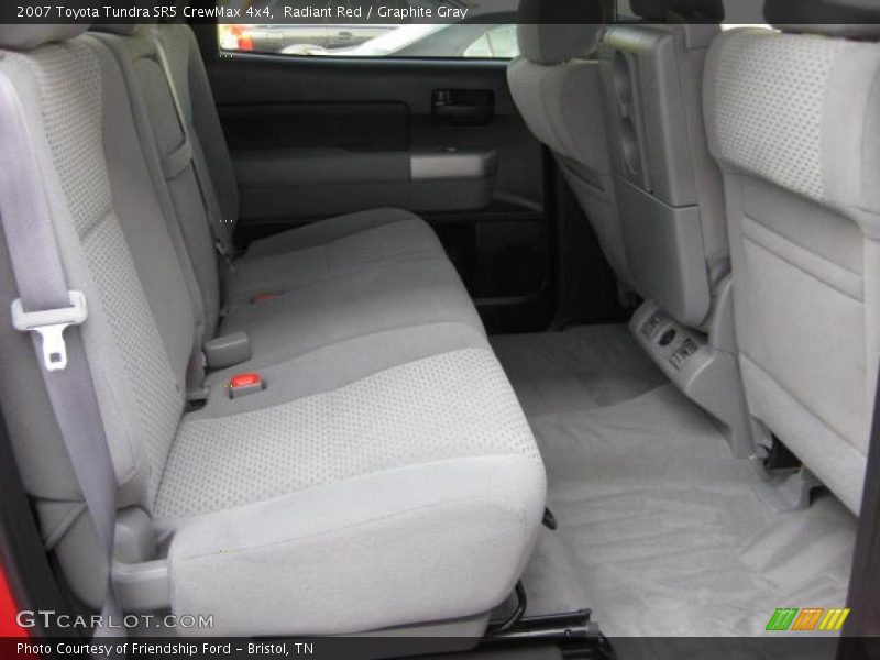 Radiant Red / Graphite Gray 2007 Toyota Tundra SR5 CrewMax 4x4